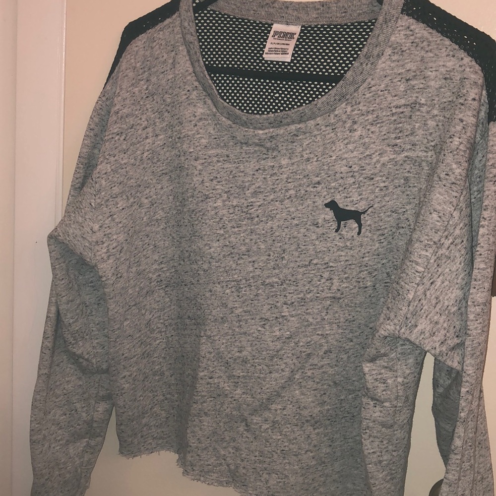 Vs PINK cropped sweater